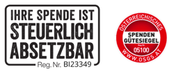 Logo Absetzbarkeit + Spendensiegel-1 Logo Absetzbarkeit + Spendensiegel-1